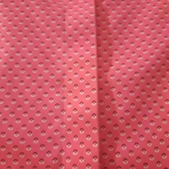 Talbots Womens Pink Geometric Print Pointed Collar Hidden Button Top Size 4P - Picture 4 of 6
